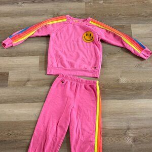 Aviator Nation Girls Set Pink Size 14